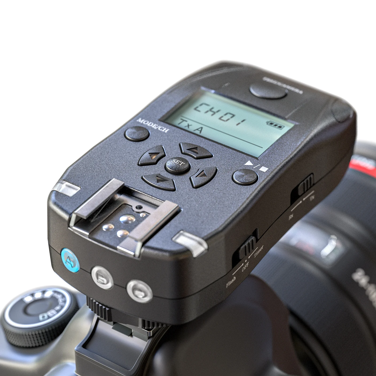 Starbea 2.4GHz On-camera Flash Trigger Wireless Transmitter Speedlight Flash for Nikon Digital SLR Cameras