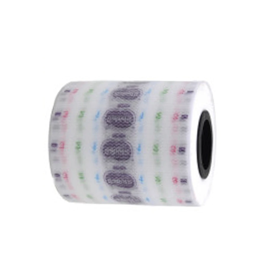 Custom Printed Bopp Thermal Lamination Film / Food Automatic Packaging Film Roll