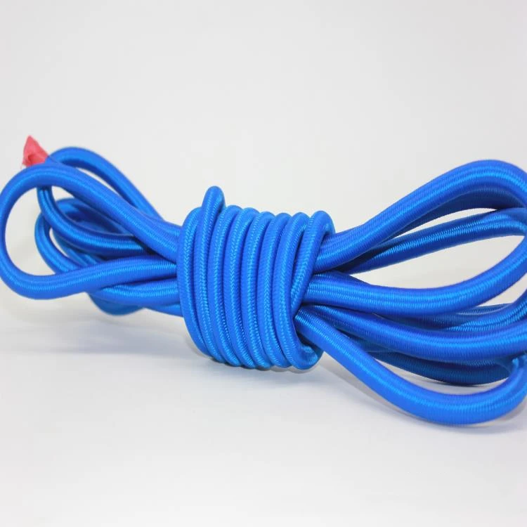 High quality bungee jumping cord elastic cord imported latex wire 8mm thick