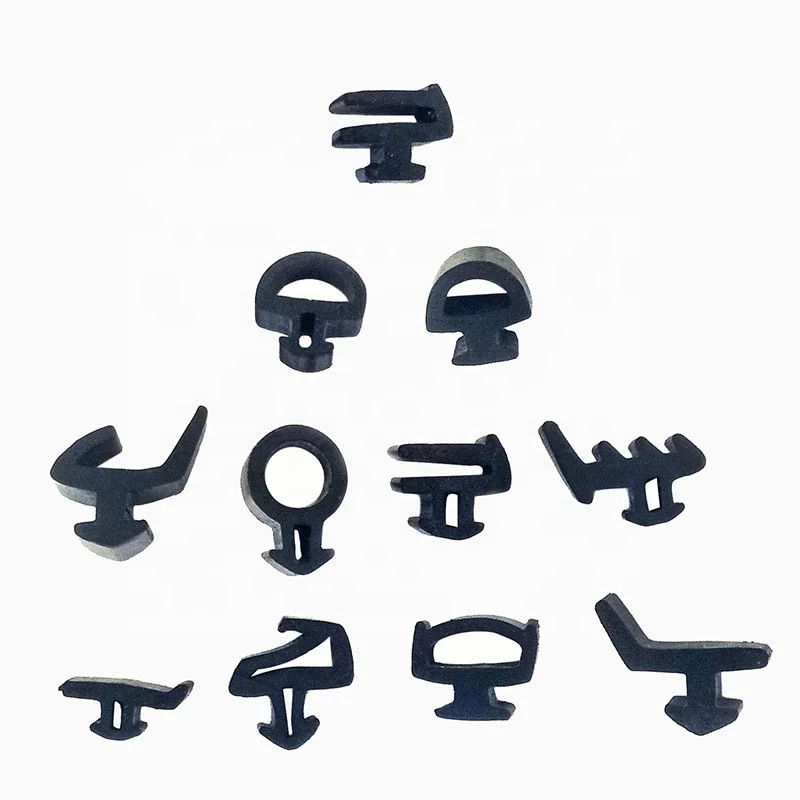 custom profile waterproof fireproof soundproof flat extruded silicone rubber epdm pvc window door sealing strip