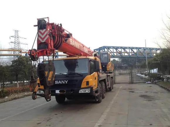  Б/у гусеничный кран Sany STC500 50 тонн б/у