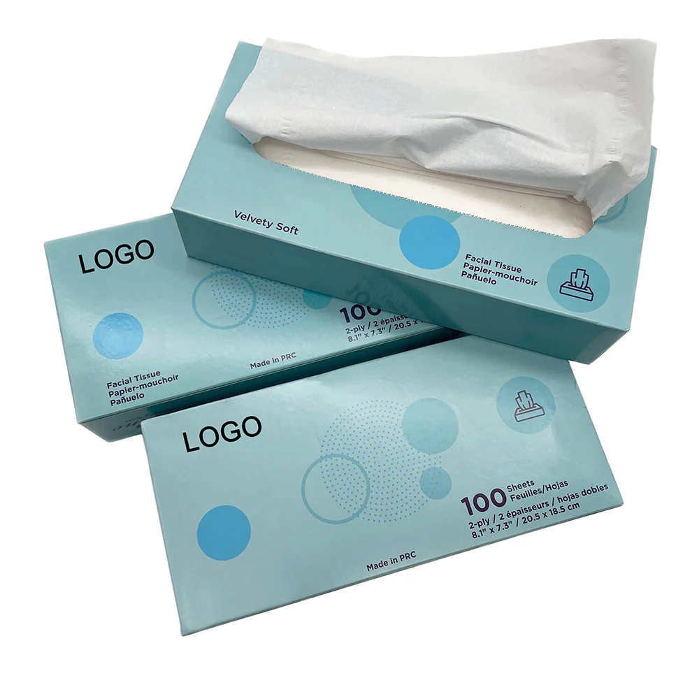 OEM Tissue Paper Importers 2 ply 3ply Soft Facial Tissue China Tissue Paper Facial