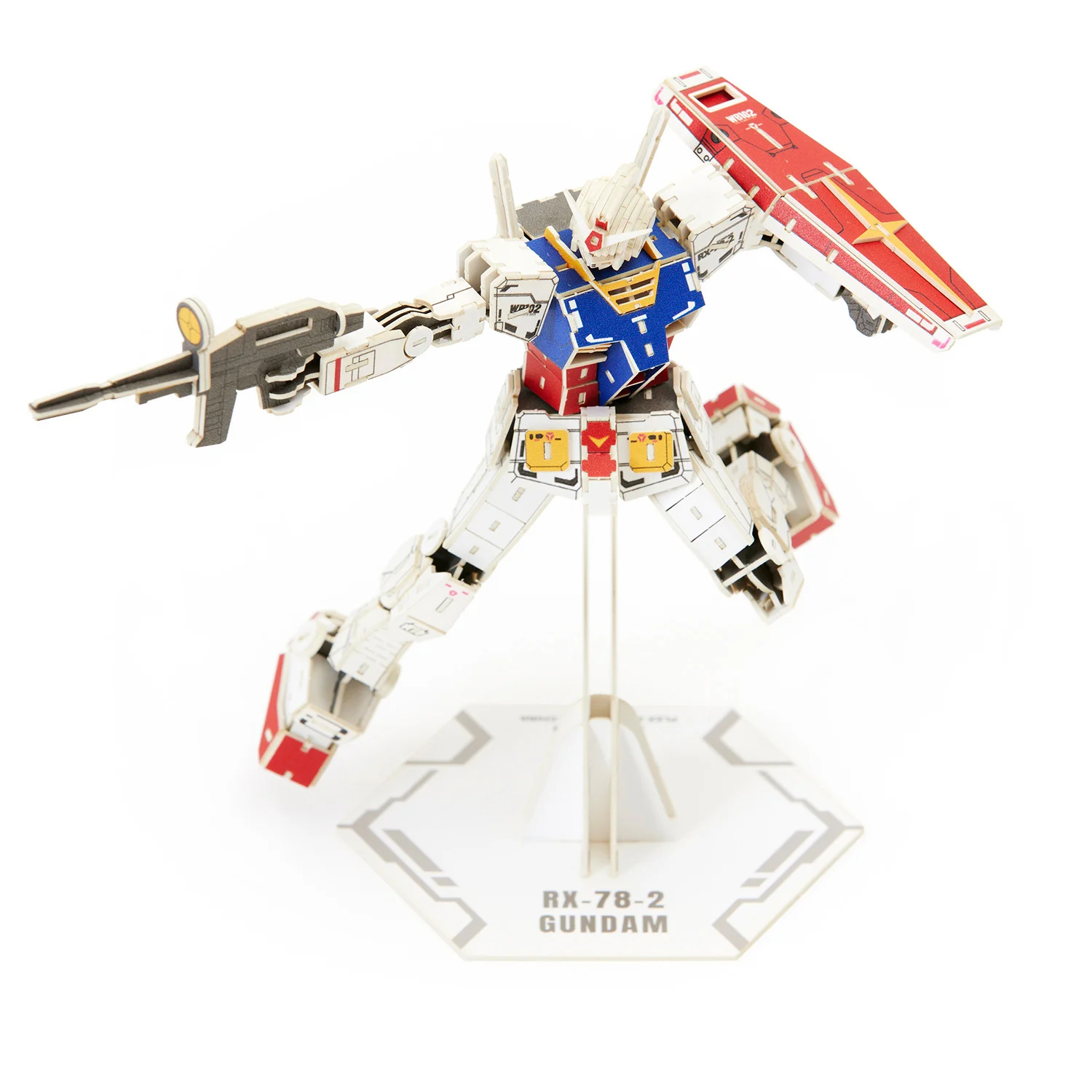 New Arrivals Assembled DIY Paper RX78 Gundam Model 3D Jigsaw Puzzle For Adults Toys
