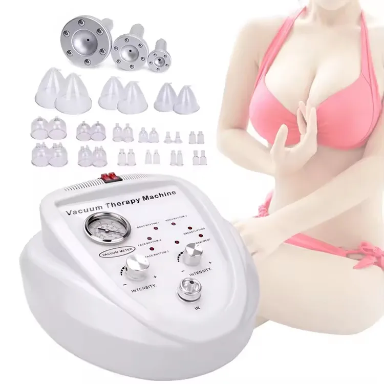 GuaSha Cupping Breast Enhancement Therapy Instrument Vacuum Therapy Massager Woman Machine for Beauty Salon