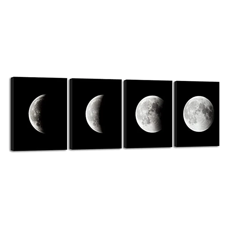 Decoration Wall Art Craft Landscape Prints Abstract Home Modern oil painting canvas Decorative wall art Canvas Painting set