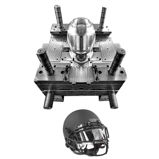 High Quality  Adult Youth  Area Football Helmet Hat Injection Molding Plastic  Injection Molder China