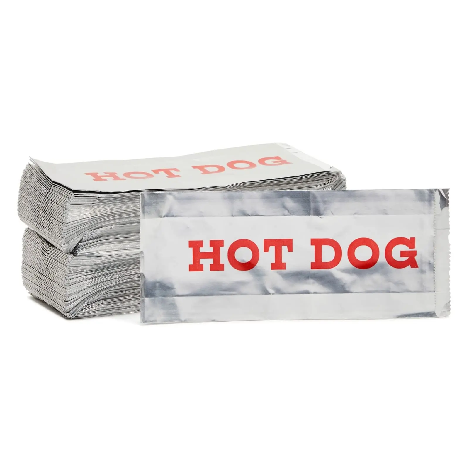Greaseproof Aluminum Foil Lined Paperbag Custom Logo Printing Biodegradable Bbq Kebab Bags