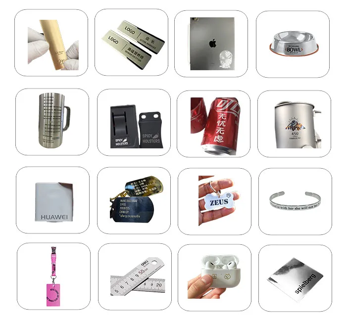 2024 Desktop 20W 30W 50W 3D Fiber Laser Marking Machine For Jewelry Ring Necklace Metal Steel Laser Marker
