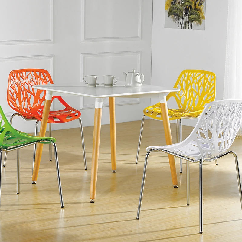 home living dining room restaurant abs restaurant cafe plastic chair