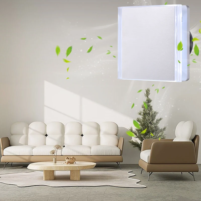 Factory Wholesale Multi Function Exhaust Fan Bathroom Ceiling Stylish Stainless Steel Decorative Panel Exhaust Fans