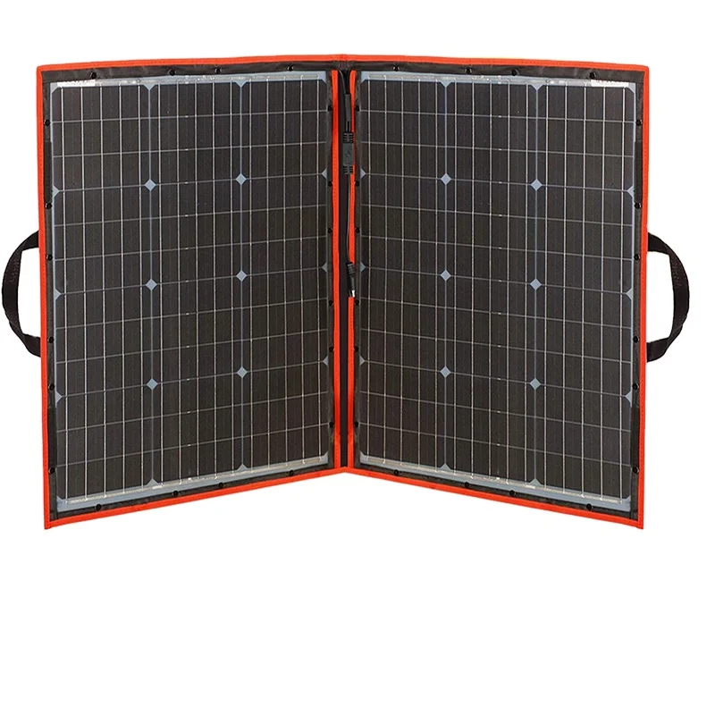 Factory Custom 110w 18v Portable Foldable Solar Panel Kit low price portable solar panel