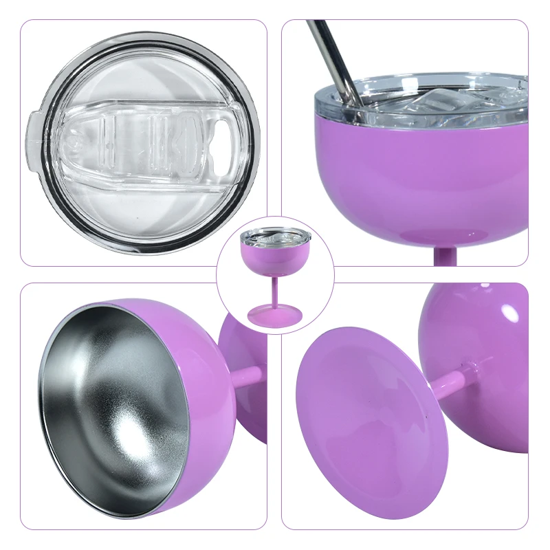 RTS China warehouse 4oz Colored Stainless Steel Margarita Cup Cocktail Glasses shot wine tumbler