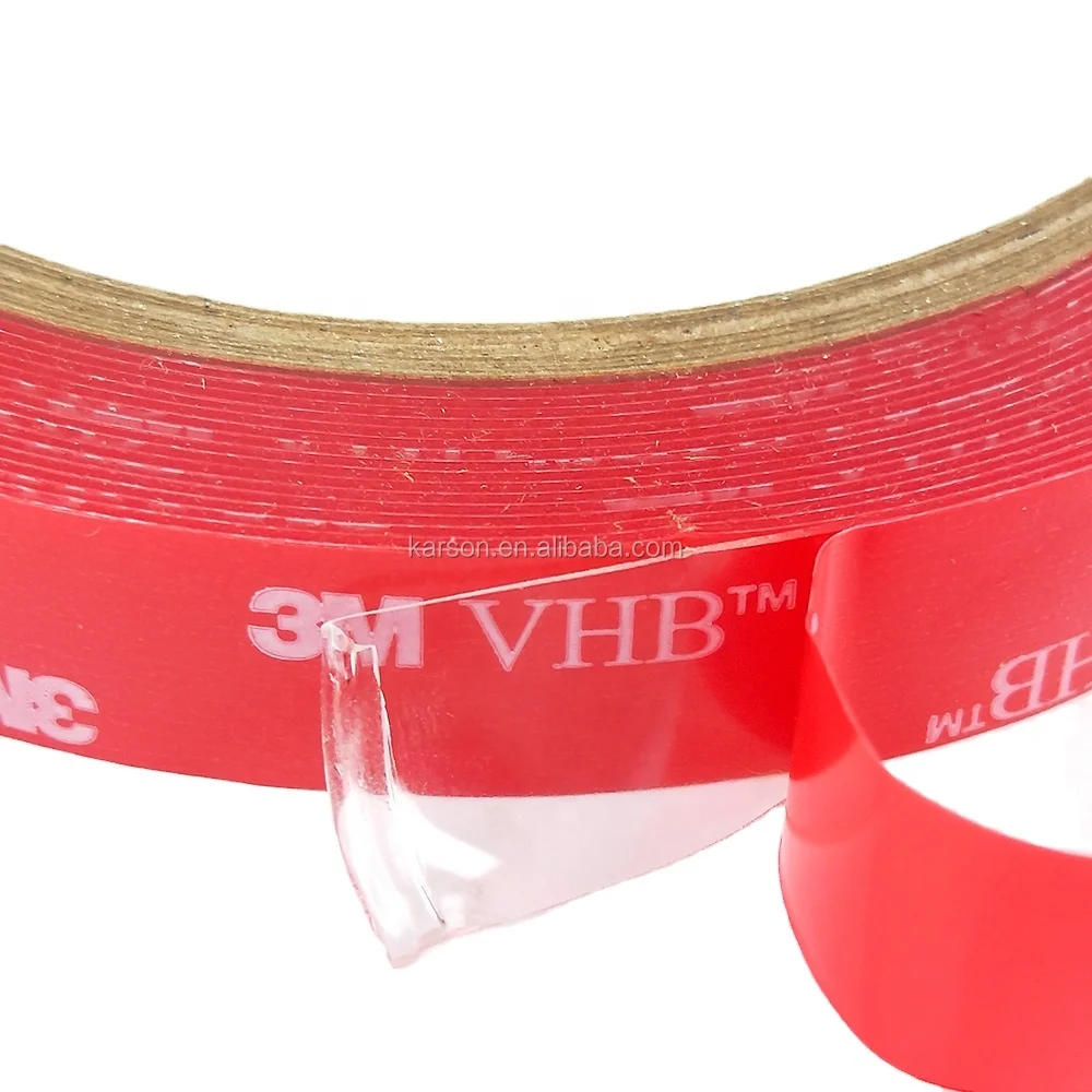 4905 4910 Custom Die Cutting Waterproof Heavy Duty Mounting 3M VHB Acrylic Foam Double Sided Adhesive Tape
