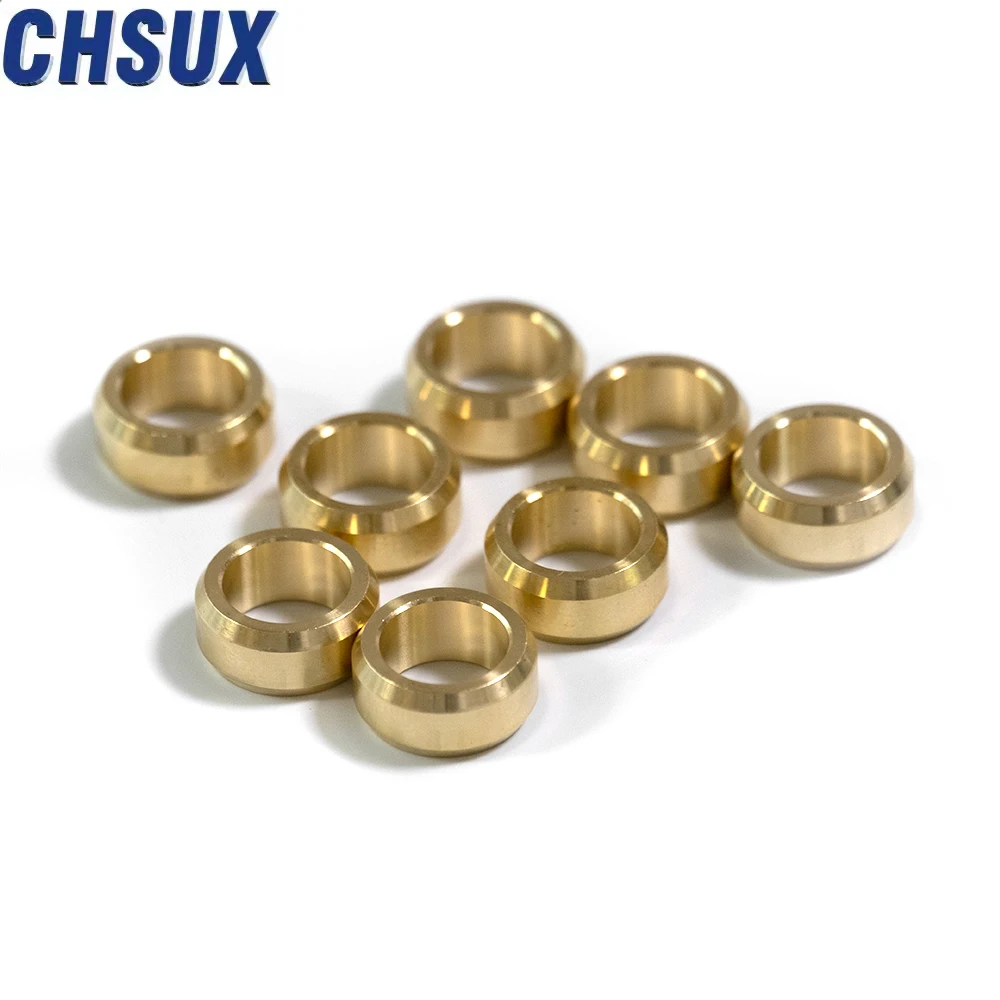 Factory Direct sales brass copper sleeve casting copper flange wear-resistant copper sleeve