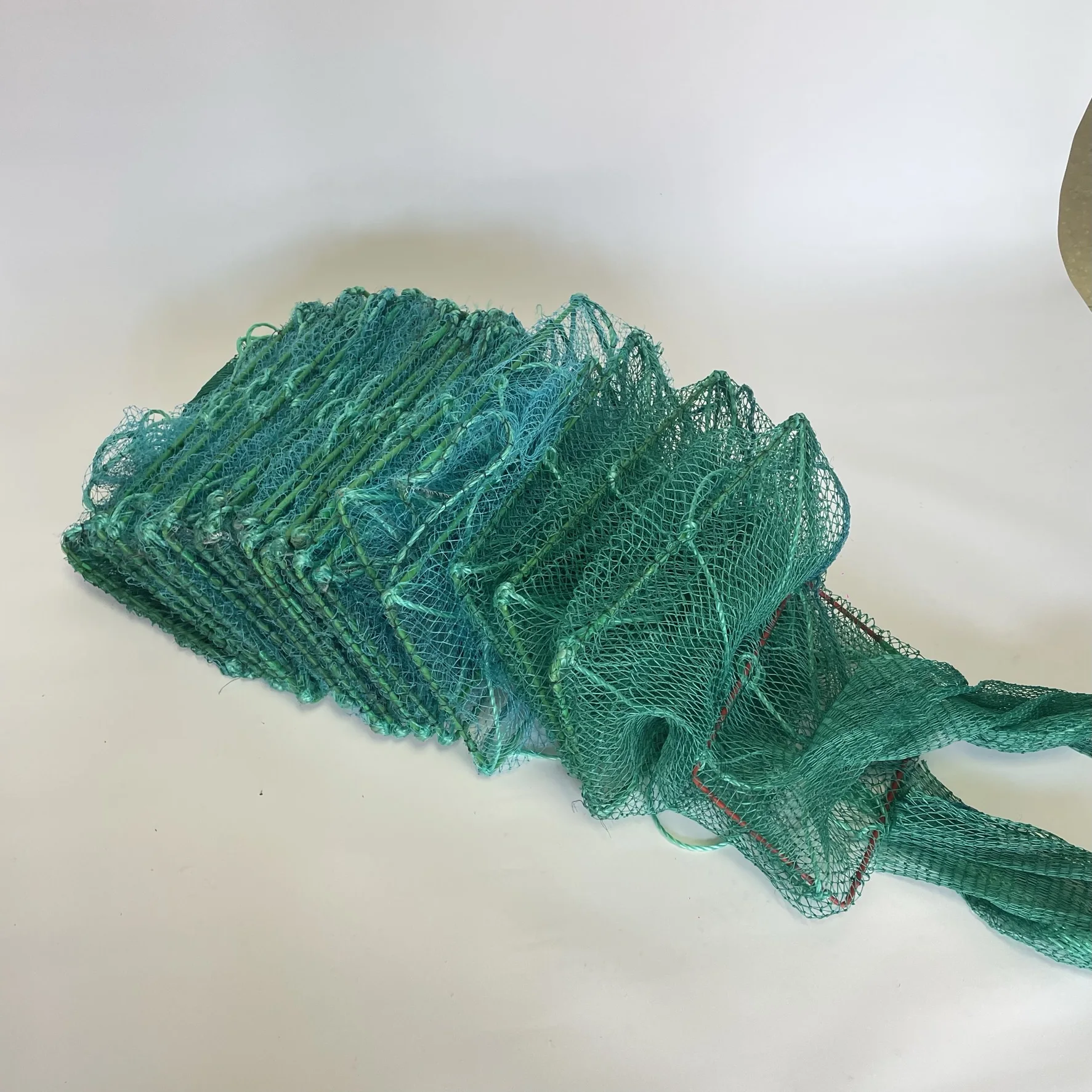 Longbubu trap cage long fishing cage nylon fishing net cage fyke net fishing trap cage