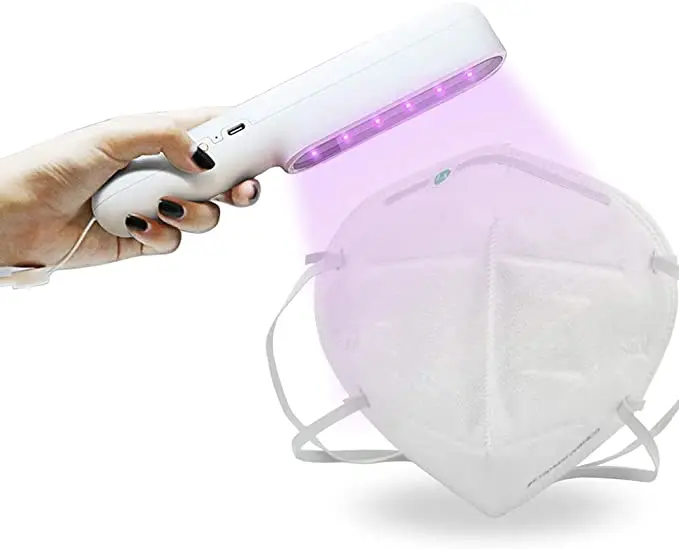 Handheld UV Light Sanitizer Wand Portable rechargeable disinfection portable sterilization lamp UVC ultraviolet disinfection