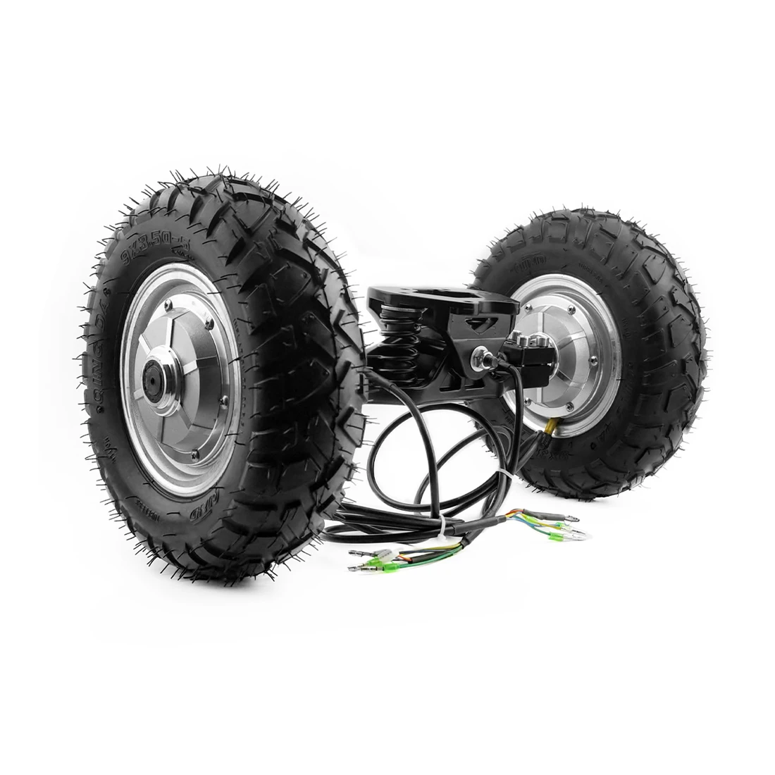 36V 450W Dual Drive Brushless Hub Motor 9 Inch Off Road Tire Electric Skateboard Parts