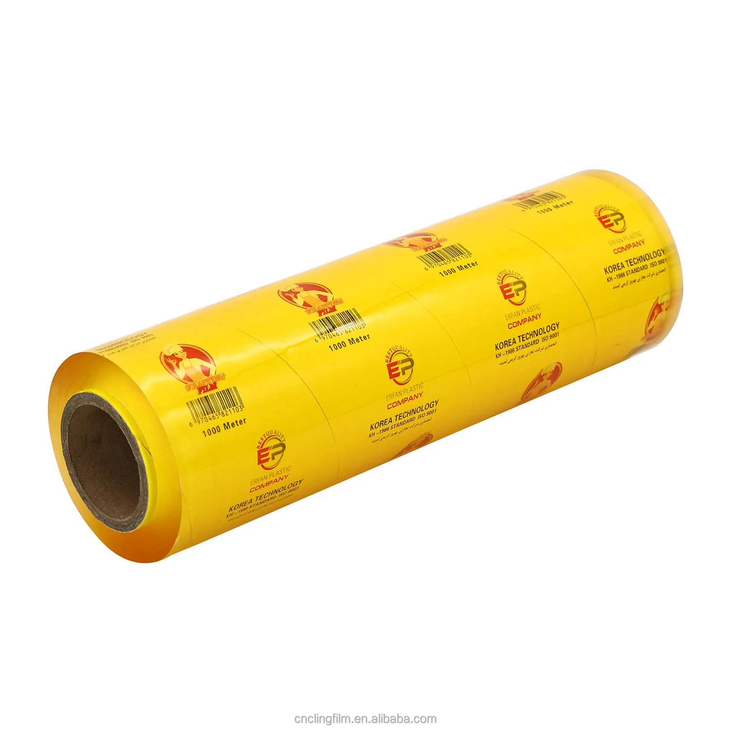 Manufacture Factory  Customize Food Grade wrap food Jumbo Roll  PVC Cling Film