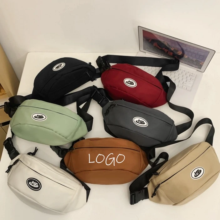 DICHOS Japanese-Style Diagonal Chest Bag Simple Functional Small Waist Mobile Phone Shoulder Strap Men Women Cool Cosmetic Case