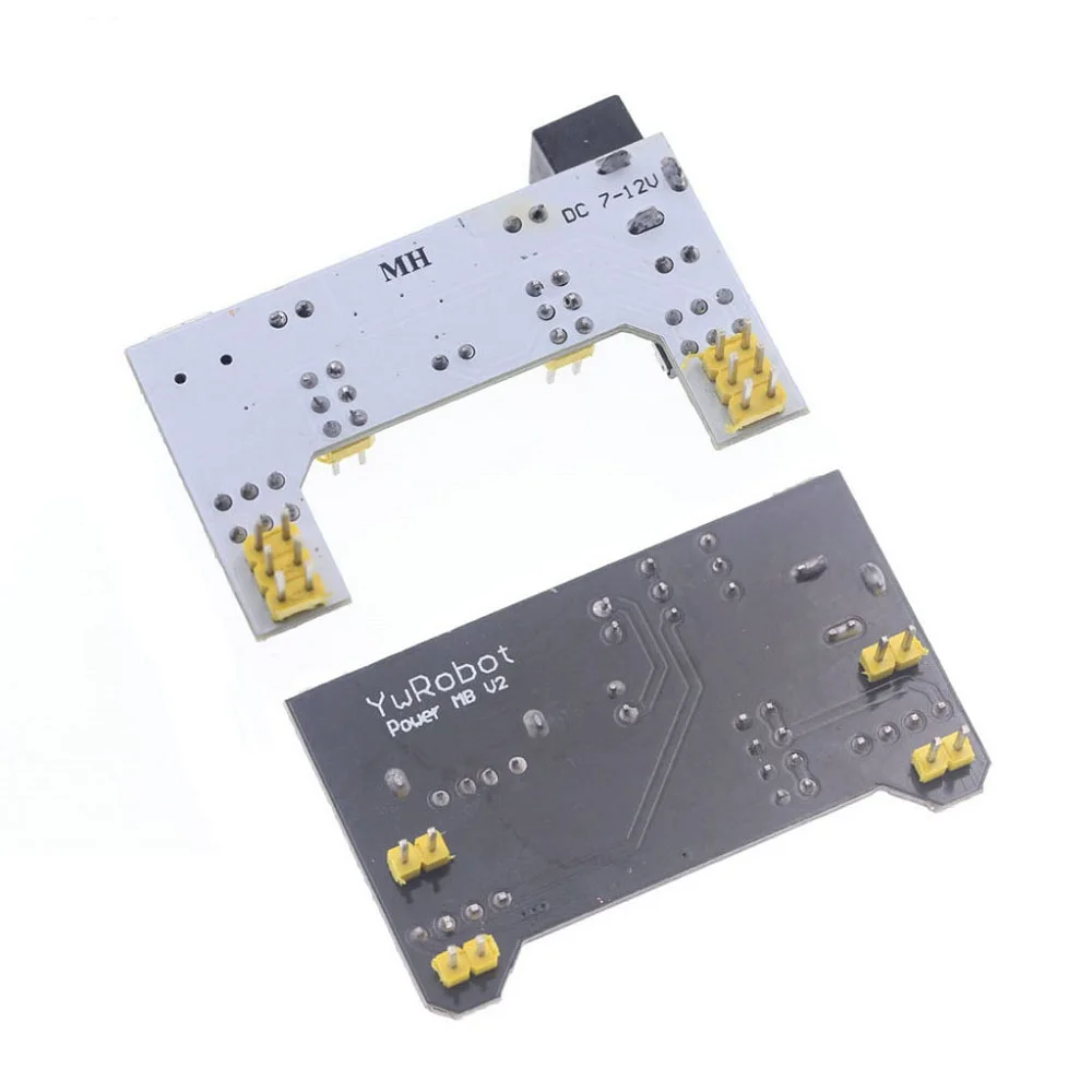 2020 белая макетная плата 5 В/3,3 В, модуль питания MB 102