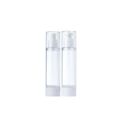 15/30/50/100ml Clear Frosted Airless Bottle Cosmetic Spray Vacuum Pump Bottle