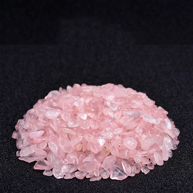 wholesale 100g / bag Natural Rose Quartz Amethyst Rock Crystals Healing Stones Gravel Tumbled Stone