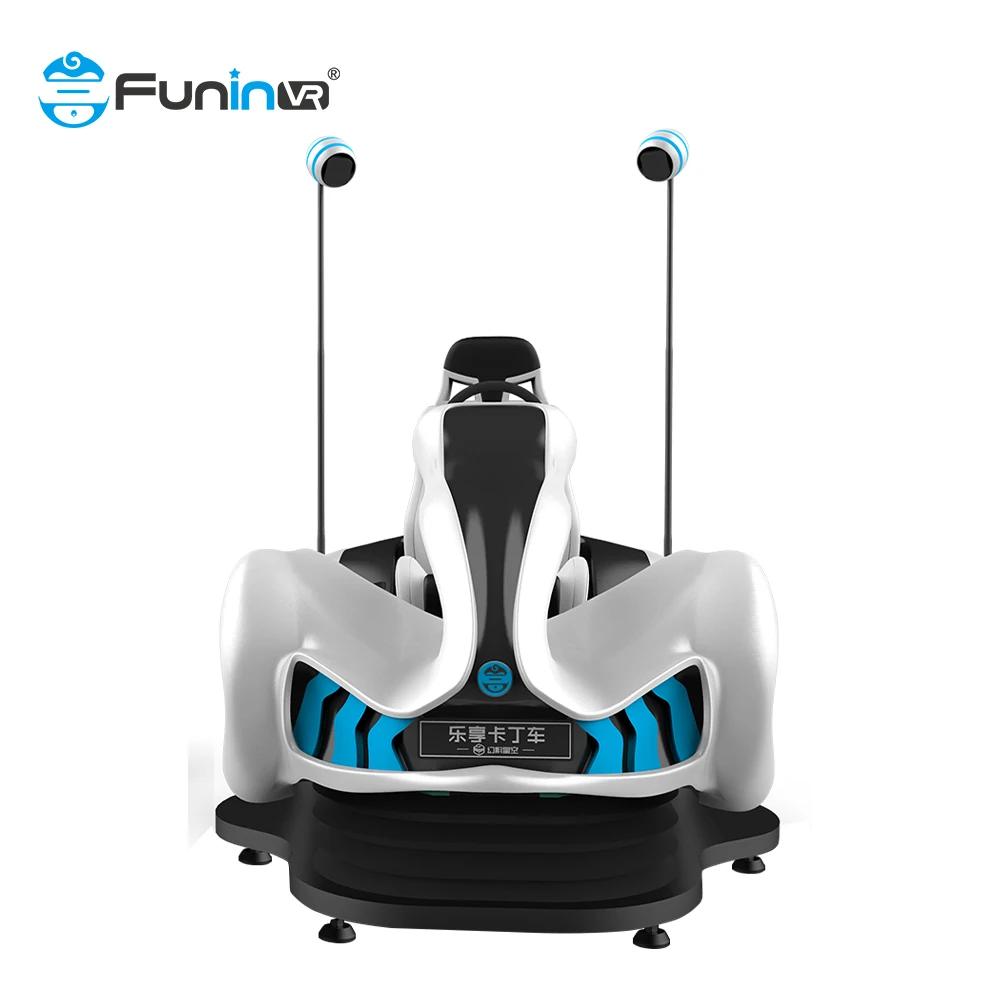 
Earn Money Quickly! VR Racing Kart 9d Vr Simulator Dynamic Platform VR Game machine 