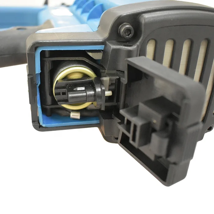 Portable Cordless Non Pneumatic Hot Sale Premium Quality Cordless Concrete Gas Nailer GSR40 Gas Nail Gun For Plastic Holder Collated Strip Nails