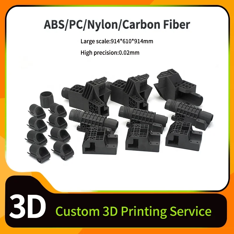 FDM Polyject прототип услуги 3d-печати нейлоновый порошок MJF печати
