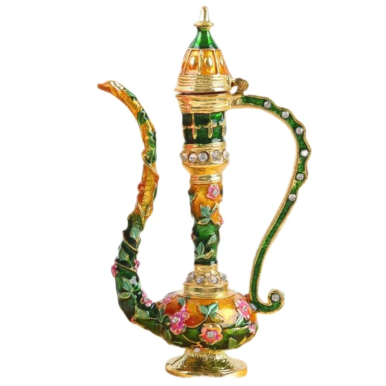 Aladdin Magic Lamp Ornament Large Wishing Gift Items Metal Home Decorations housewarming gift allah magic lamp wholesale