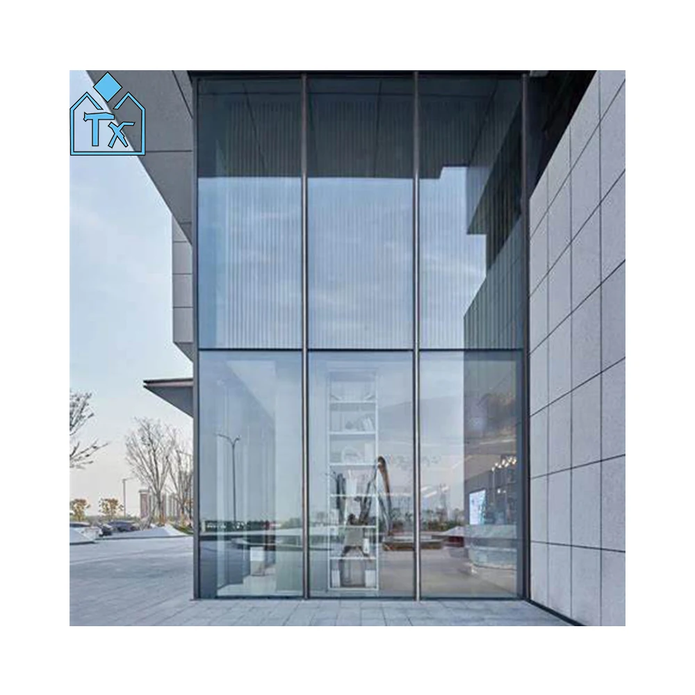 Светоотражающее закаленное многослойное стекло 4 мм 5 6 8 10 12 стеклянная стена поставщик