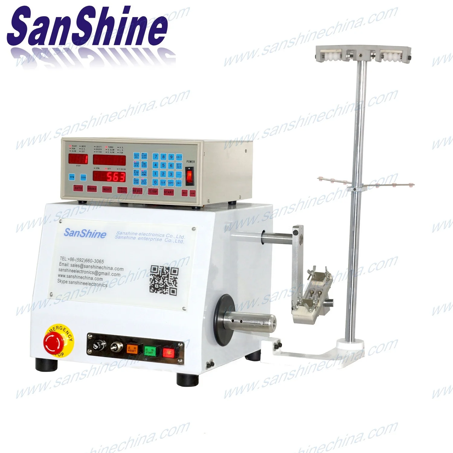 ET series horizontal common mode choke winding machine(SS600ET)