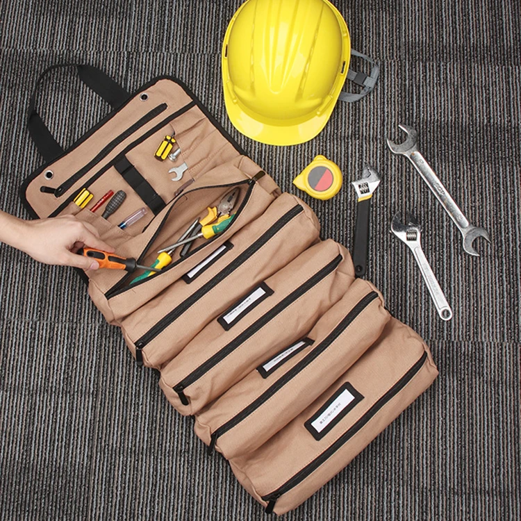 Durable Heavy Duty Tool Organizer Electricians Maintenance Worker Tool Bags hand hanging bag Multifunction Electrician Bag