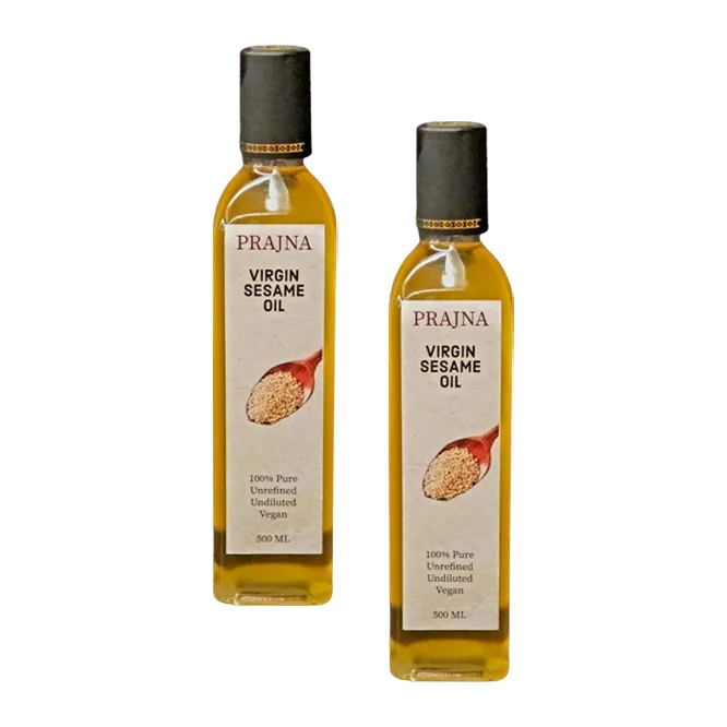 High Quality Pure Sesame Oil 500ml With Potential Health Benefits Such As Improving Blood Lipid Profiles