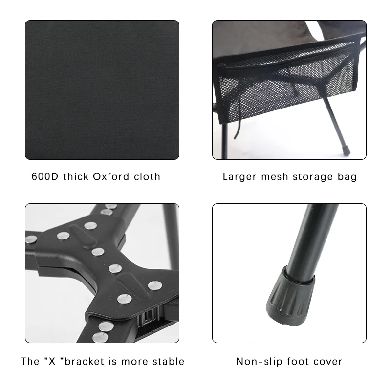 Outdoor Chairs Folding Aluminum Hiking Portable Camping Outdoor Chair