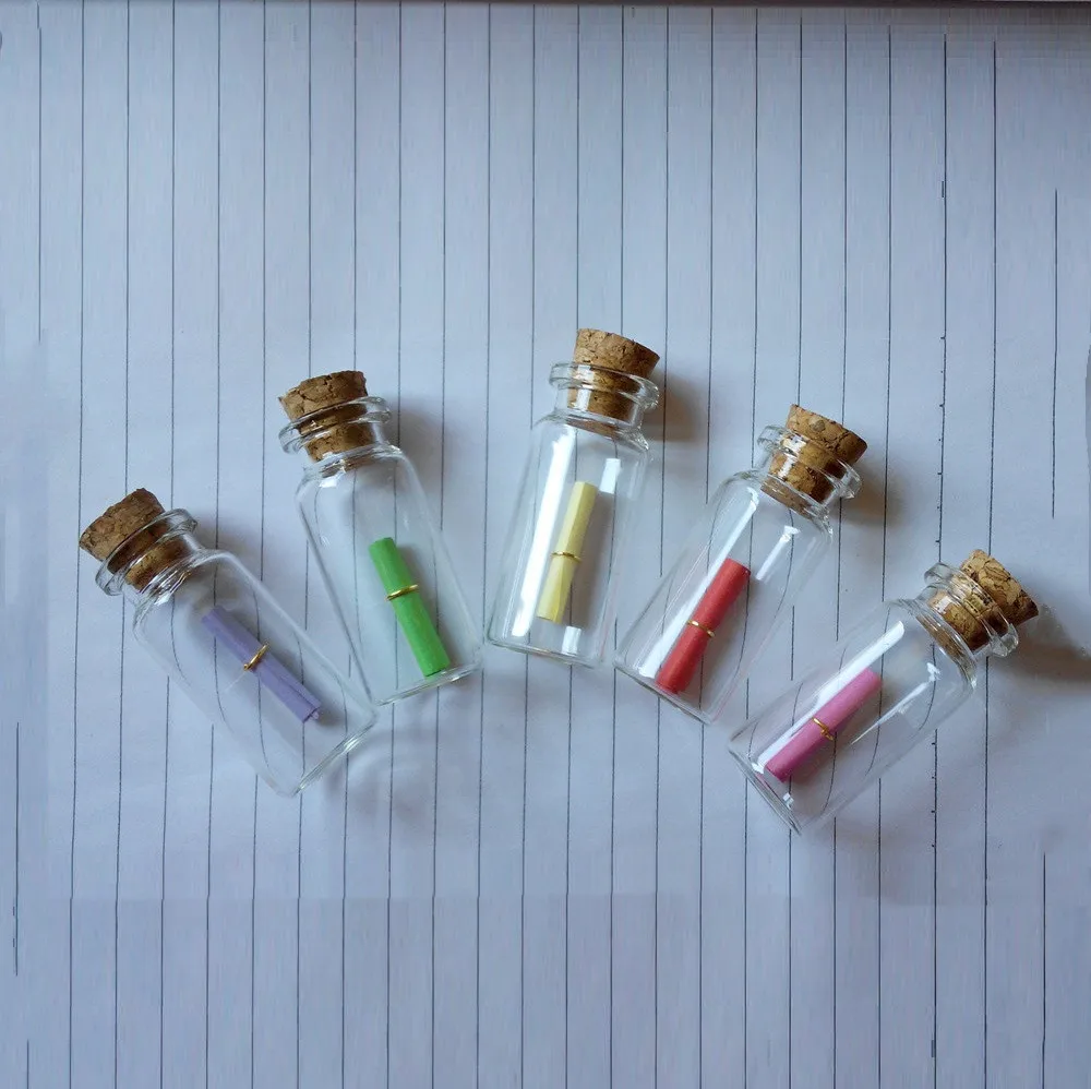 Hot Sale 50ml Cork Top Glass Jar Bottle Pack of 5  For Sale