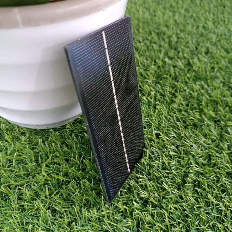 Shenzhen Tiny Solar Modules Manufacturers Photovoltaic Luminous Garden Lights Solar Panels 130x70 mm 1.5w Mini Glass Solar Panel