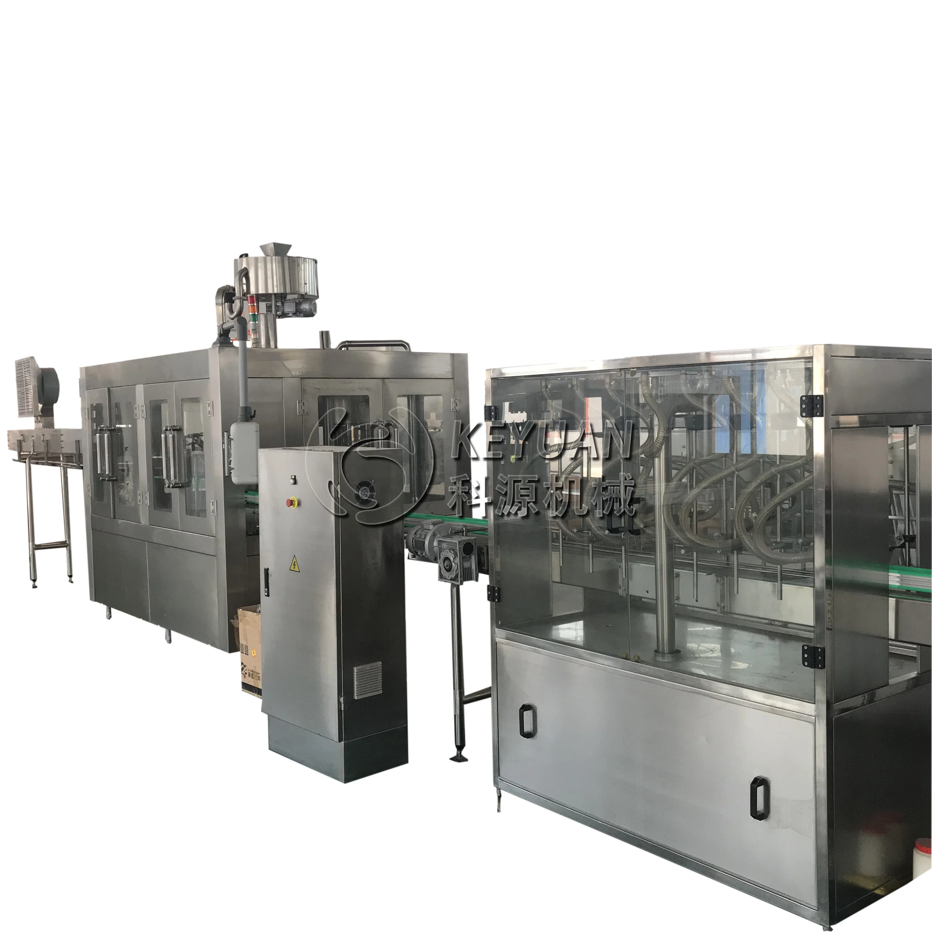 sei-automatic glass bottle washing machine/bottle filling machine