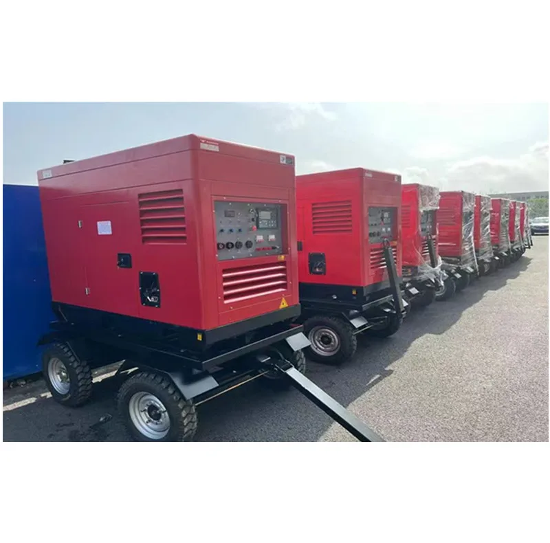 truck wheel mounted MIG TIG Diesel Welder machine 300A 400A 500Amps manual arc welding unit on wheels