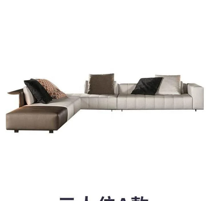 
Upholstered Italian Style Set Luxury U Shaped Sectional Sofa 