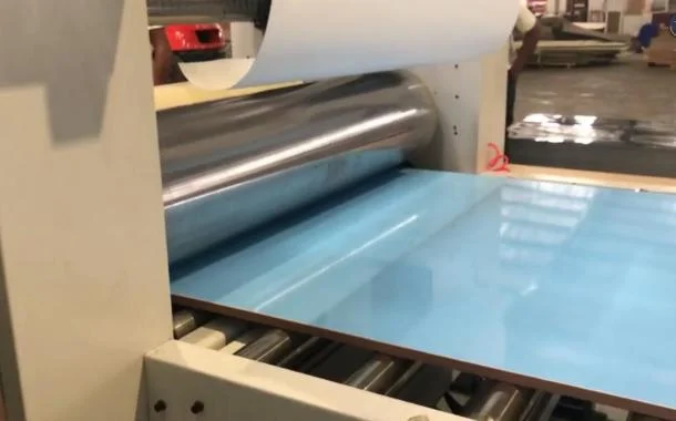 PUR hot melt adhesive laminator, Guangdong machinery