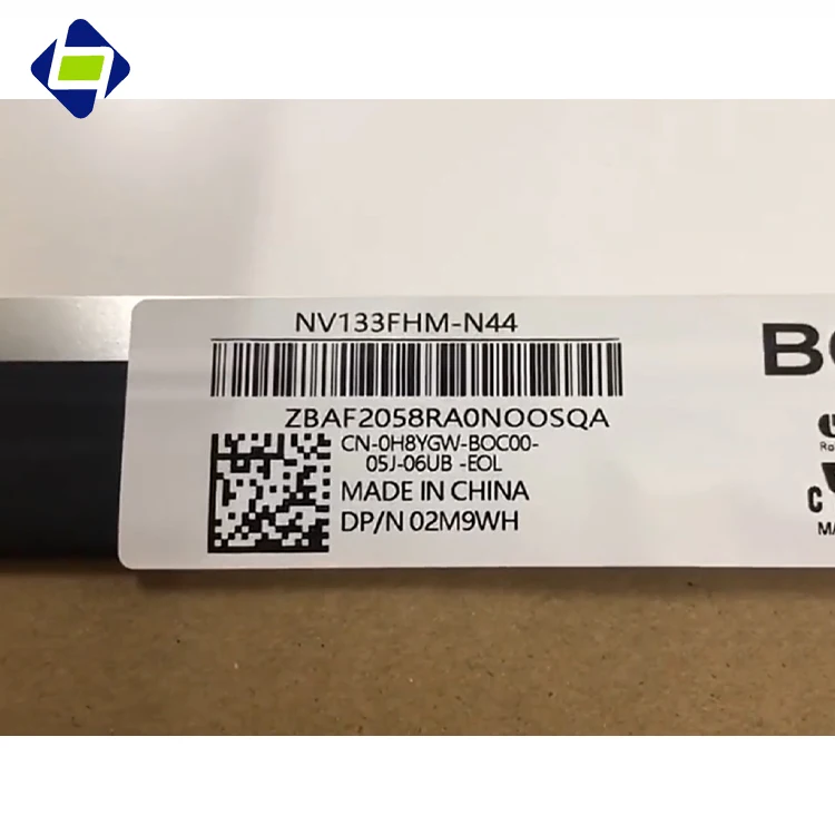 BOE 13.3 inch laptop screen 1920x1080 fhd ips frameless 13.3 edp 30pin slim led screen NV133FHM-N44