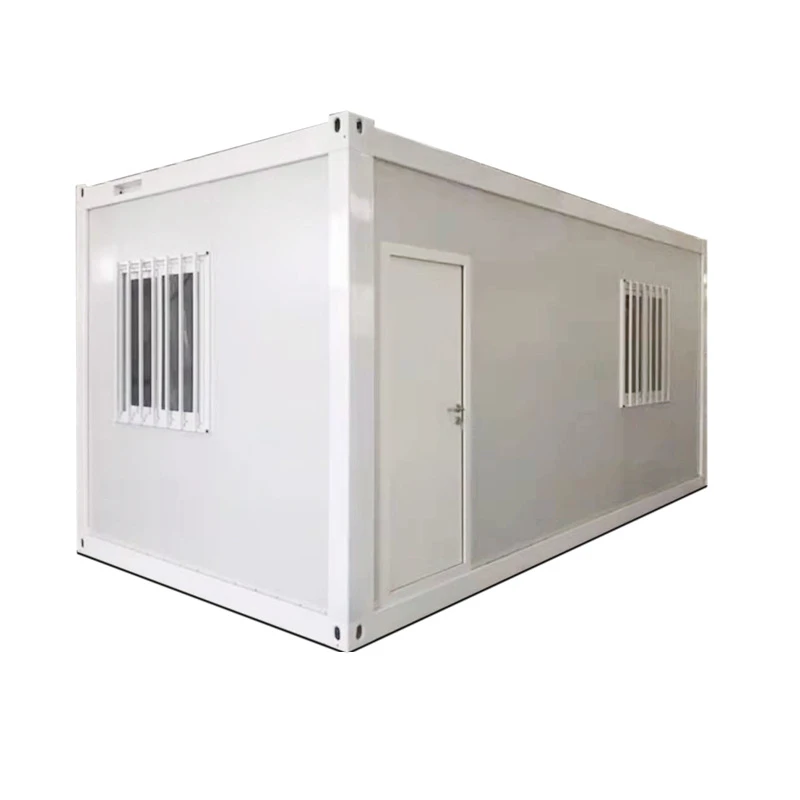 Двухуровневые сборные дома плоские контейнерные контейнеры для хранения 20 футов жилые современный жилой сборный контейнер