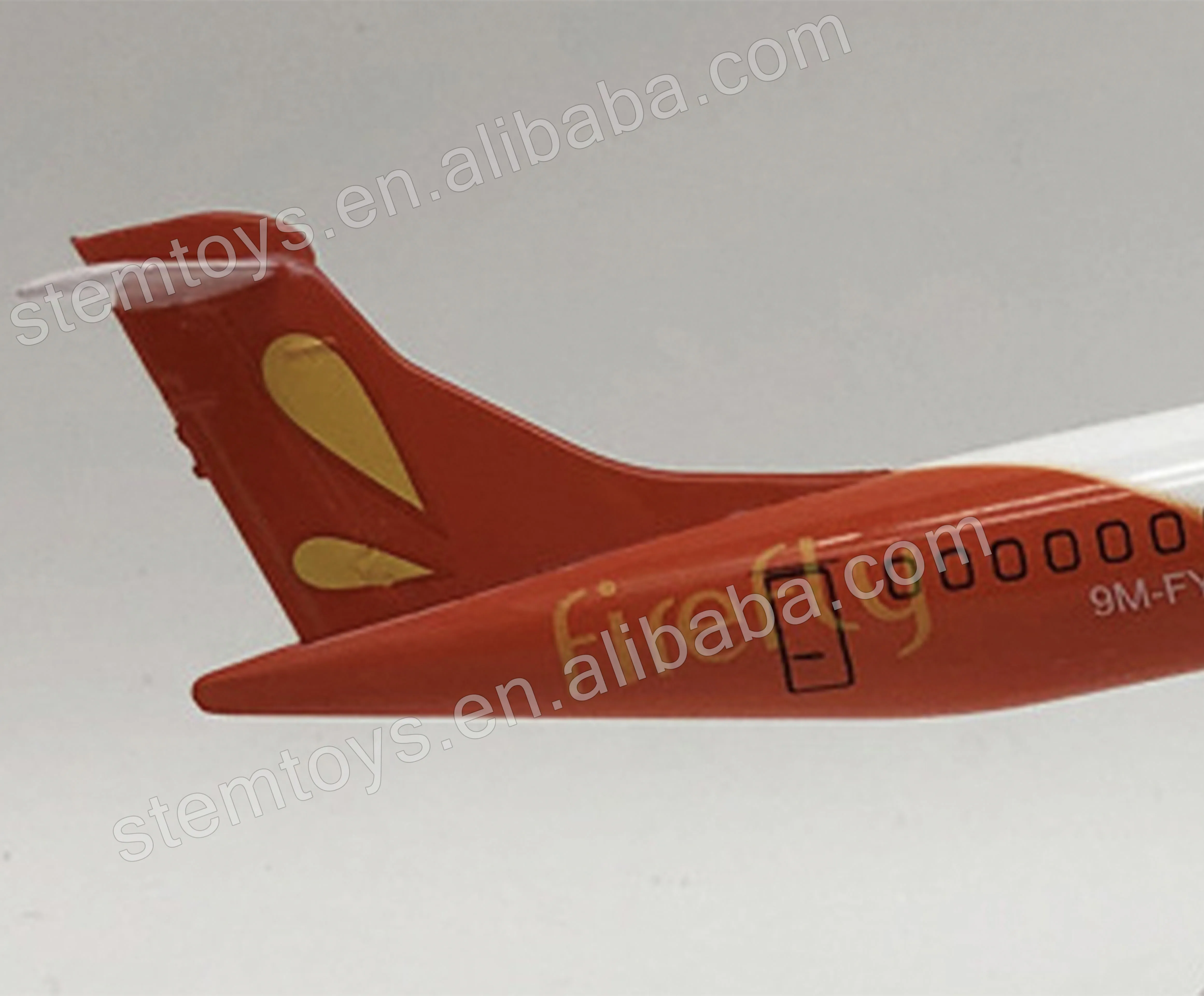 Favorite Collection Diecast Plane Model Malaysia Airplane 1:400 16cm Model ATR-72 Metal Aircraft Models for Wholesale