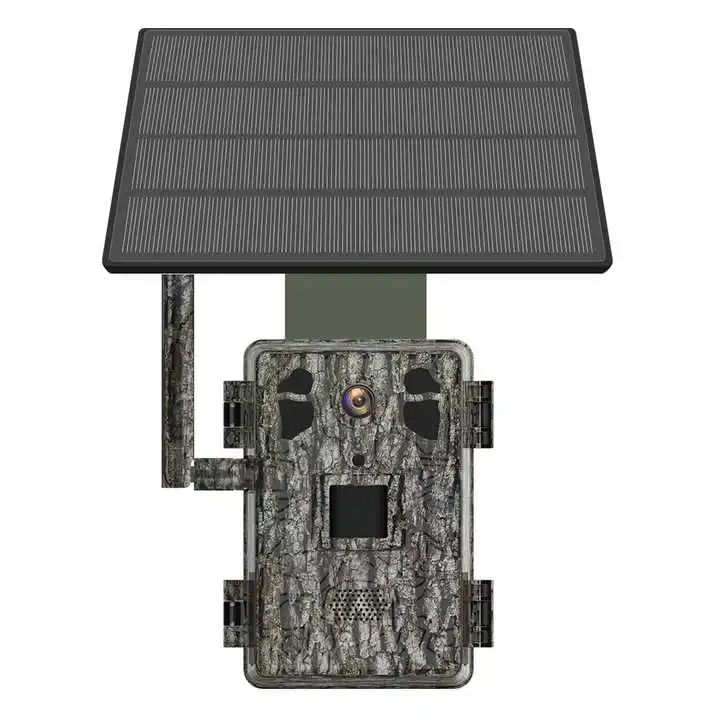 solar battery powered 4G Trail Camera LTE digital hunting camera  940nm no glow IR light