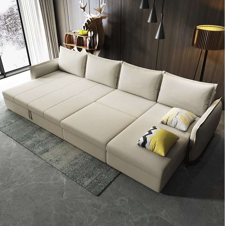 Cheap furniture sofa cum bed sectional modern  sofa l shape set with storage