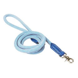 Wholesale High-end Custom Logo Luxury Tactical Braid Long Dog Training Leash Rope with Hardware Hook