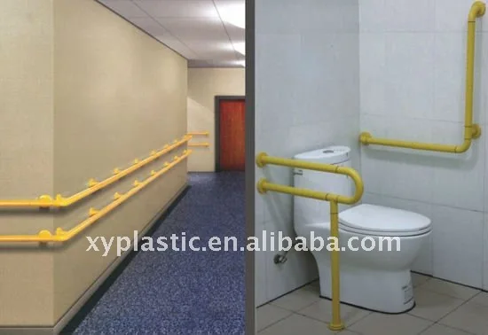 Disabled People Use Bathtub Handrail Safety Handle Bars WC Armrest Grab Rail hallway corner handrail