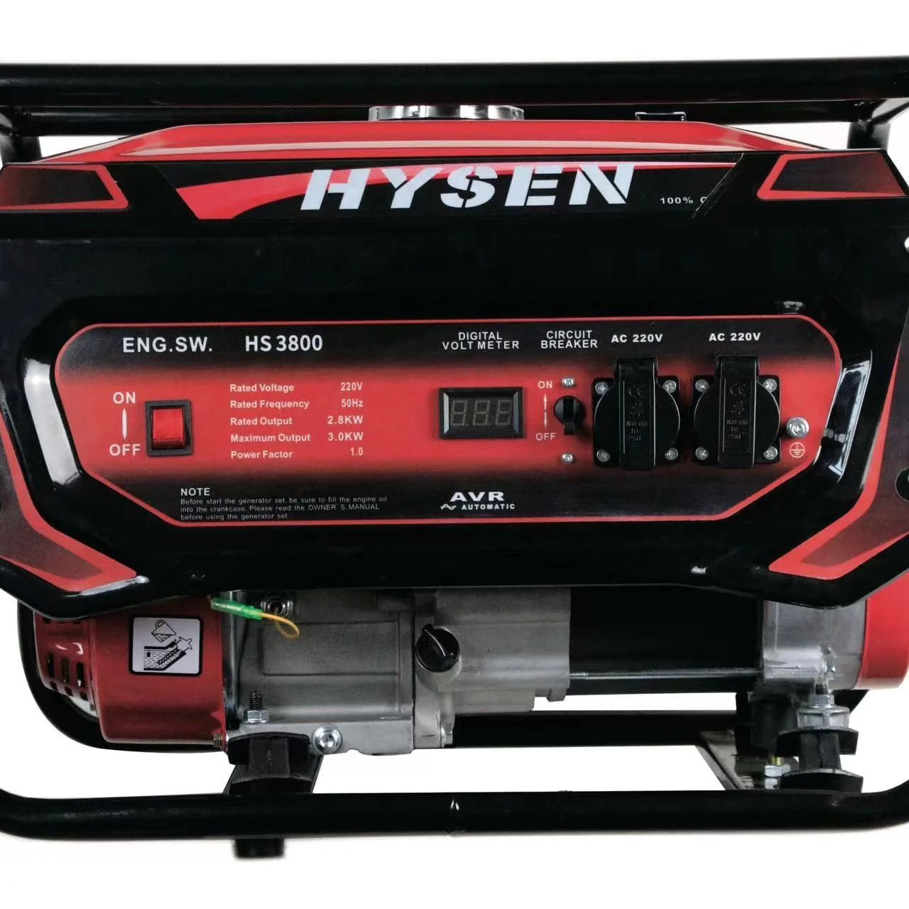 2.8KW liquefied gasoline generator