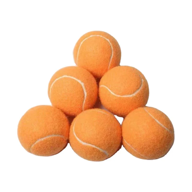 China Manufacturer Directly High Quality Professional Tennis Balls Colorful Multi Piece Pack Ball Cheap Price